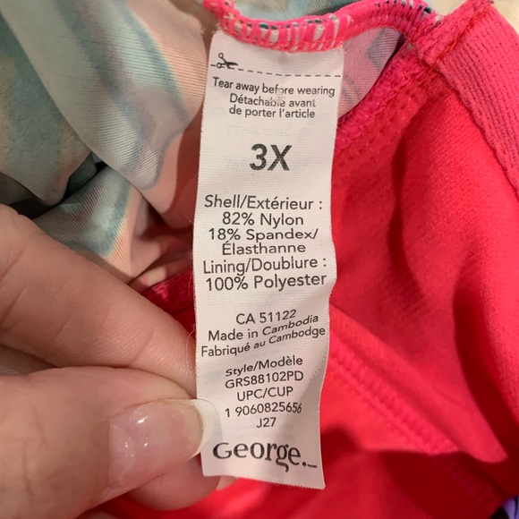 George Tankini Swimsuit Top - Picture 3 of 3